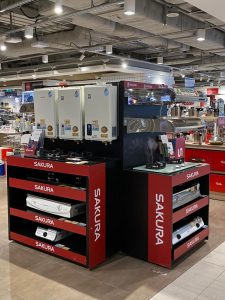 Promotion at YATA (Shatin) at Shatin New Town Plaza being held from 12-25 Oct 2023, a full range of Sakura appliances, ranging from gas cooker, built-in hob, rangehood, gas water heater and dish sterilizer is on promotion.  Please come and visit us.